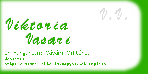 viktoria vasari business card