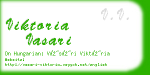 viktoria vasari business card